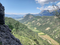 Vue sur la vallée